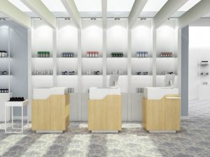 mostrador farmacia inretail