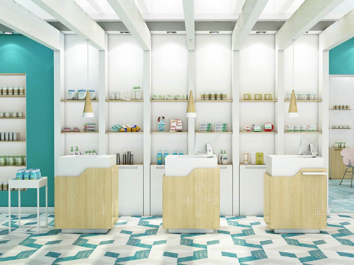 pharmacy counters